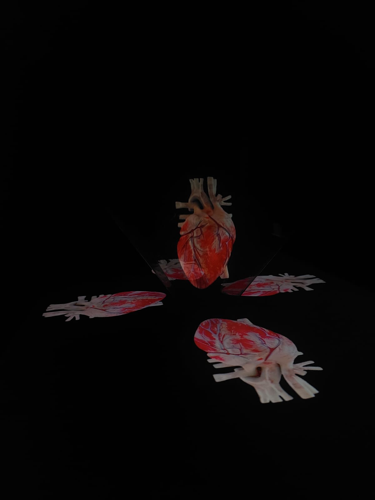 Holograma de um coração